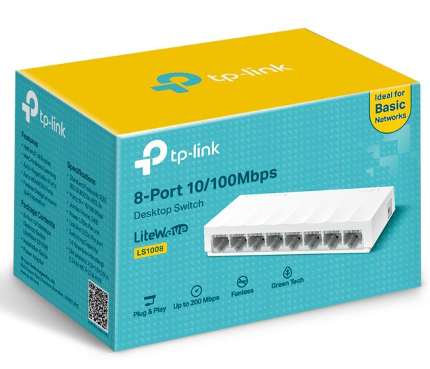 TP-LINK LS1008 switch 8x10/100 - 1063692 - zdjęcie 2